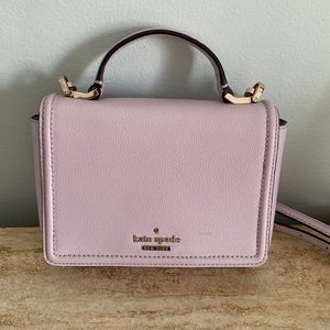 Kate Spade cross body bag, light lavender
